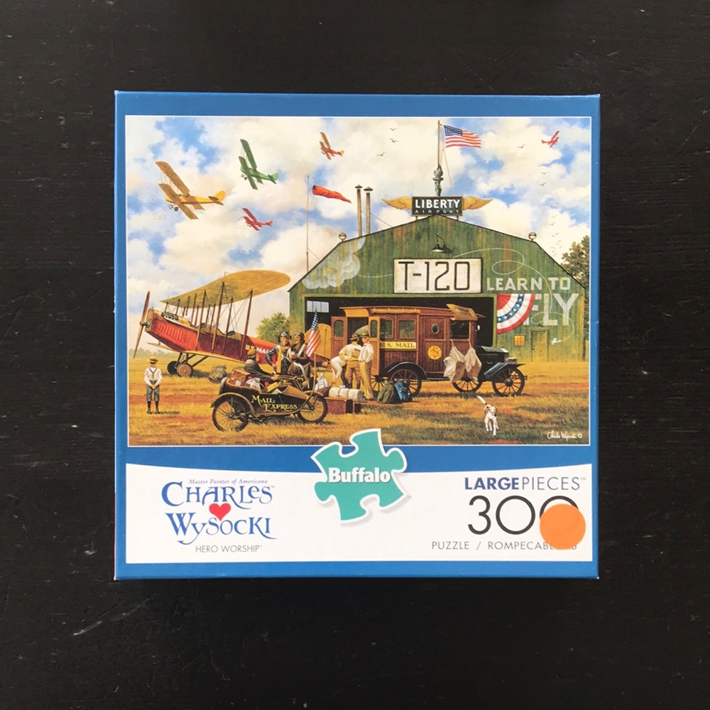 Charles Wysocki Large 300 Piece Puzzle